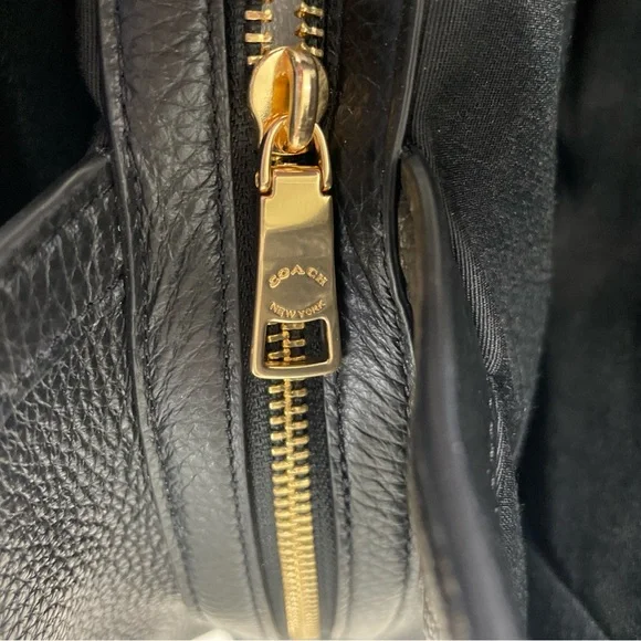 Coach Black Leather Hobo Bag - Picture 11 of 13